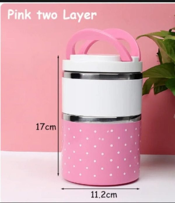 2 Layers Lunch Box 750ml - Mall Mega