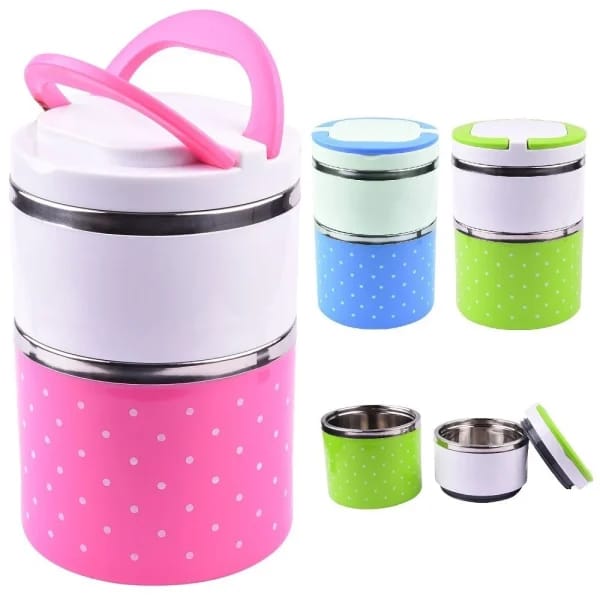 2 Layers Lunch Box 750ml - Mall Mega