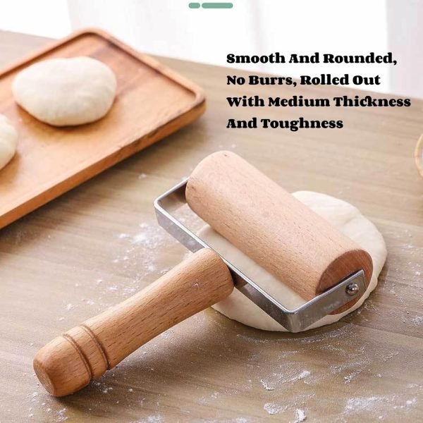 2pcs Wooden Rolling Pin For Baking - Mall Mega