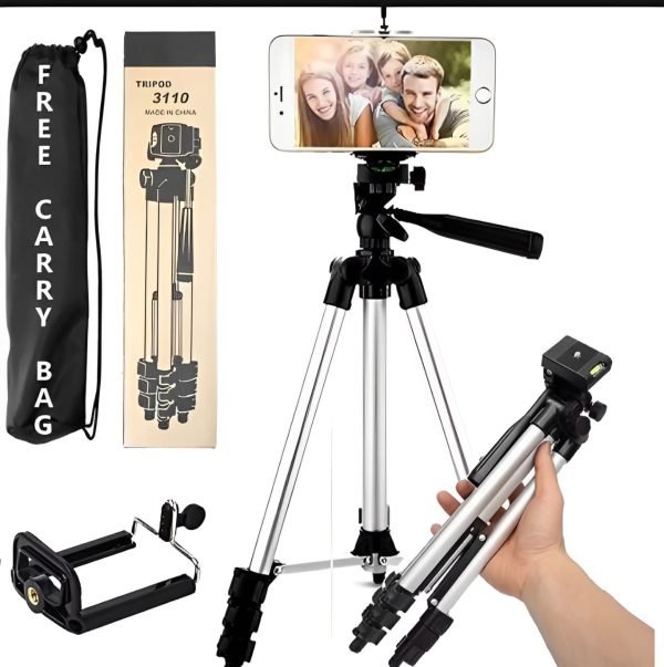 3.5 Feet Adjustable Tripod Stand - Mall Mega