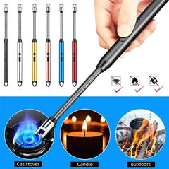 360° Outdoor Kitchen Lighter USB Rechargeable Plasma Arc Lighter - Mall Mega