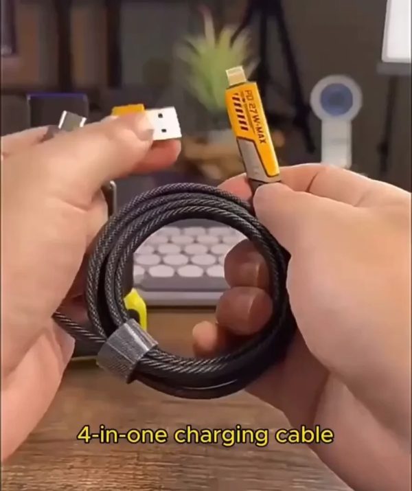 4 In 1 Data Cable - Mall Mega