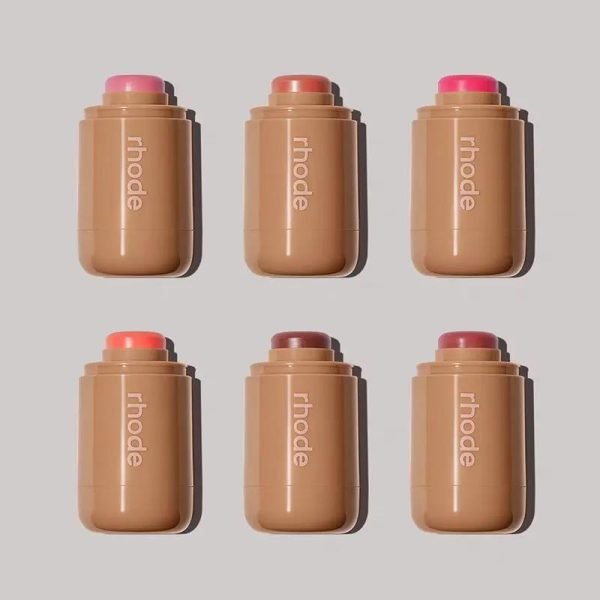 6 Colors Rhode Pocket Blush | Makeup Beauty Cosmetics Long Lasting & Moisturizing Pocket Blush - Mall Mega