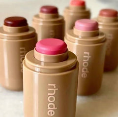 6 Colors Rhode Pocket Blush | Makeup Beauty Cosmetics Long Lasting & Moisturizing Pocket Blush - Mall Mega
