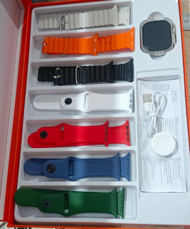 7 in 1 Ultra 2 Smart Watch – Smartwatch With 2.1inch Full Touch Hd Display, Bluetooth Calling And Sleep Monitoring - Mall Mega