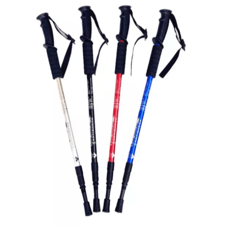 Anti - Shock Trekking Hiking Stick - Mall Mega