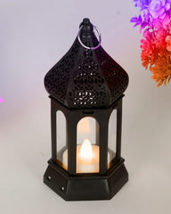 Antique Black Candle Lamp - Mall Mega