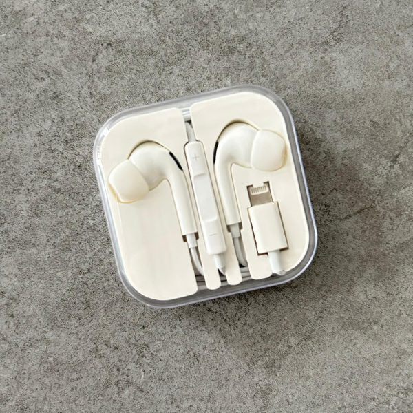 Apple Ear Wired Headphones - Mall Mega