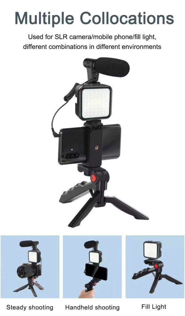 AY - 49 Vlogging Video Making Kit - Mall Mega