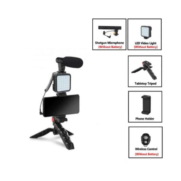 AY - 49 Vlogging Video Making Kit - Mall Mega