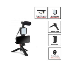 AY - 49 Vlogging Video Making Kit - Mall Mega