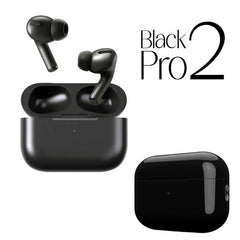 Black Pro 2 Tws Wireless Earbuds - Mall Mega