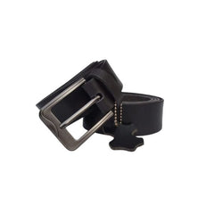 Buffalo Black Leather Belt for Men - Mall Mega