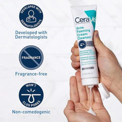 Cerave 4 In 1 Skincare Kit Night Cream, Sunblock, Cleanser & Serum For Radiant Skin - Mall Mega