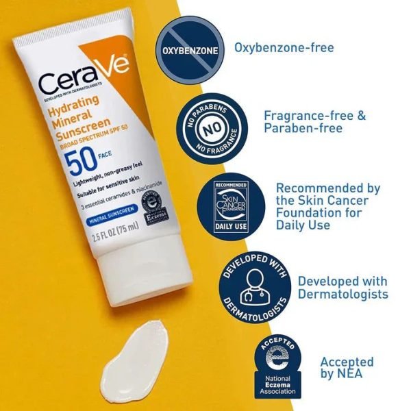 Cerave 4 In 1 Skincare Kit Night Cream, Sunblock, Cleanser & Serum For Radiant Skin - Mall Mega