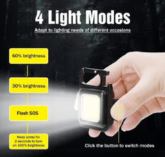 COB Small Flashlight Keychain - Mall Mega