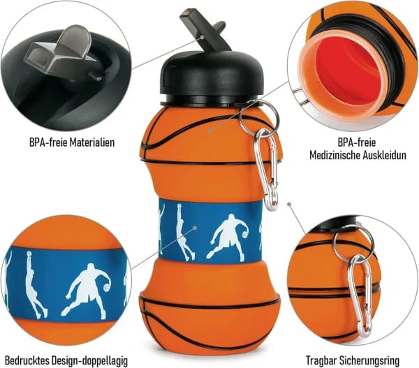 Collapsible Kid’s Water Bottle - Mall Mega