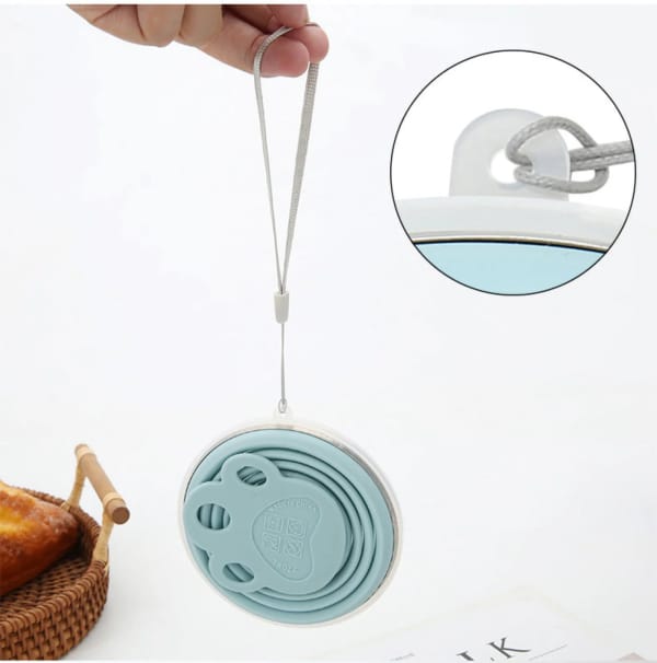 Collapsible Travel Cup With Lid - Mall Mega