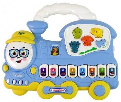 Colorful Musical Train Toy - Mall Mega