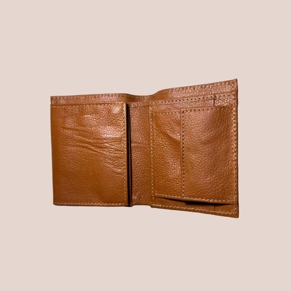 Cow Leather Texture Wallet Men Short Wallet - Mall Mega