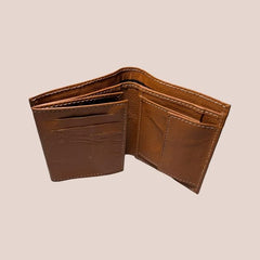 Cow Leather Texture Wallet Men Short Wallet - Mall Mega