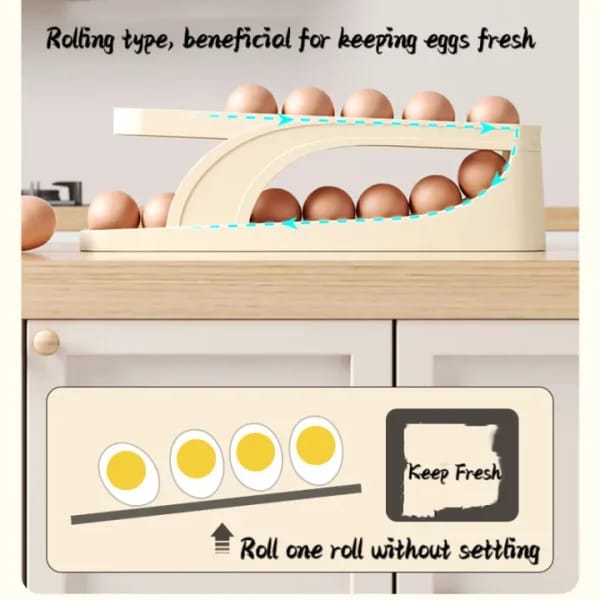 Double Layer Egg Storage Tray - Mall Mega