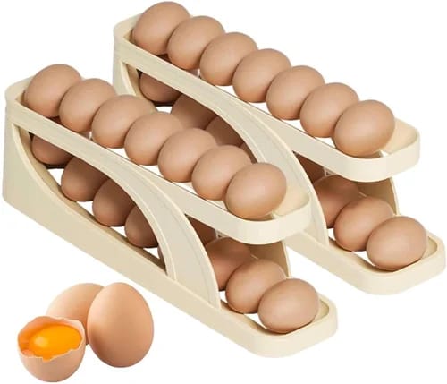 Double Layer Egg Storage Tray - Mall Mega