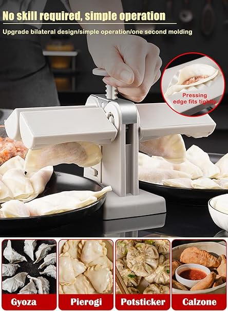 Dumpling And Samosa Maker Double Header - Mall Mega