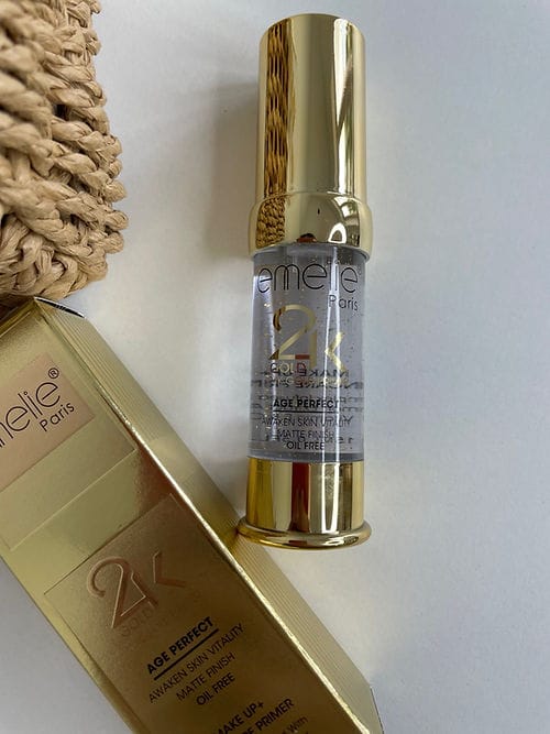 Emelie Paris 24k Gold Age Perfect Makeup+Skincare Primer - 30ml - Mall Mega