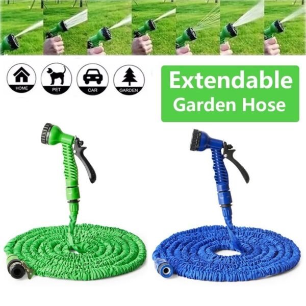 Expandable Flexible Magic Water Hose Pipe With Spray - Mall Mega