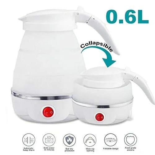 Fast Water Boiling Portable Kettle 600ml - Mall Mega