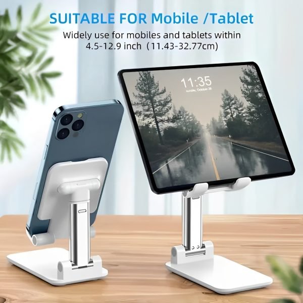 Foldable & Adjustable Mobile Phone And Tablet Stand - Mall Mega