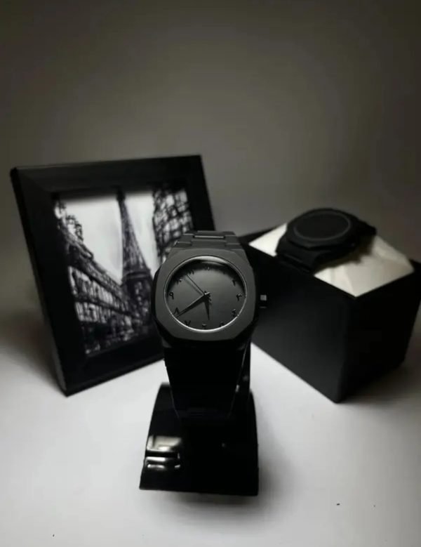 Full Black Aura Quartz Watch - Mall Mega
