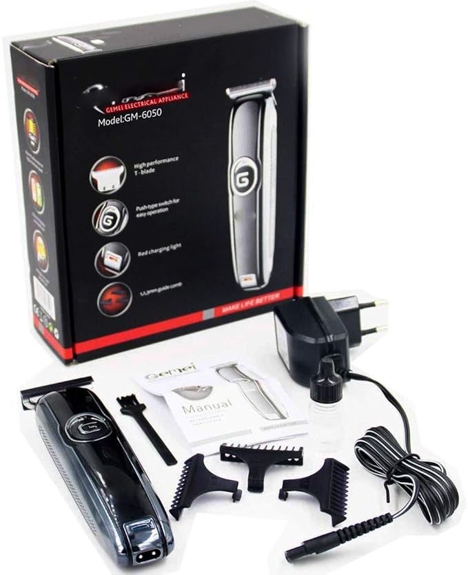 Geemy Gm - 6050 Professional Men Hair Trimmer - Mall Mega
