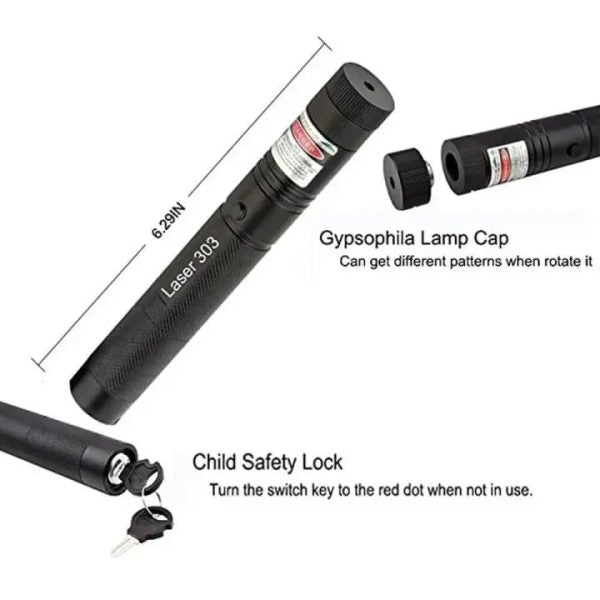 High - power 303 Green Laser Pointer - Mall Mega