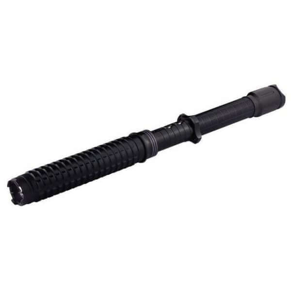HY - X10 Telescopic Alluminium Shock Baton and CREE Torch - Mall Mega