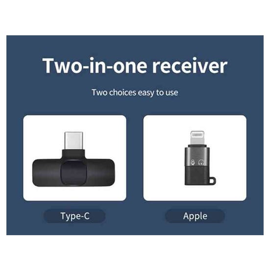 K9 Dual Microphone Mic Plug & Play Usb Type C & iOS - Mall Mega