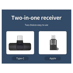 K9 Dual Microphone Mic Plug & Play Usb Type C & iOS - Mall Mega