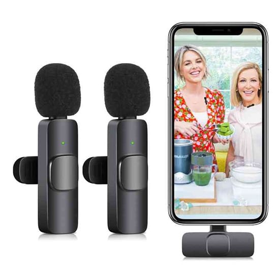 K9 Dual Microphone Mic Plug & Play Usb Type C & iOS - Mall Mega