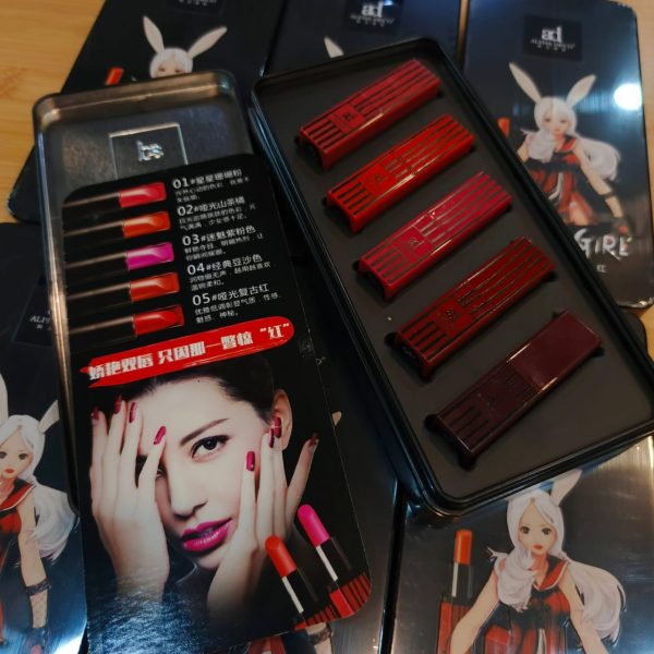 Luxury 5 - in - 1 Matte Lipstick Gift Set - Mall Mega