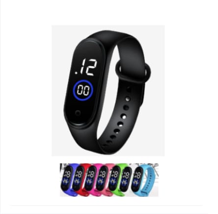 M4 Led Watch Digital Sports Bracelet - Mall Mega