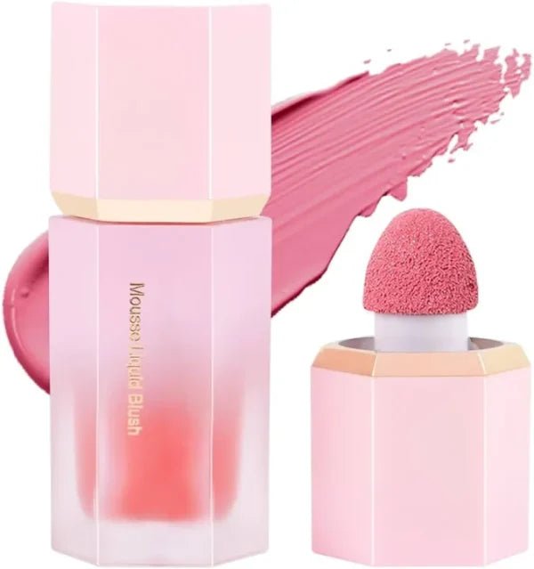 Matte Silky Texture Liquid Blush Natural Long Lasting Matte Cheek Liquid Blusher Makeup - Mall Mega