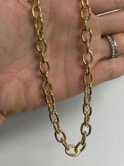 Necklace Gold Chain Urban Fashion Gold Plated Chain - Mall Mega