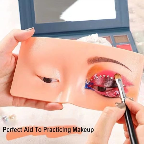 New Eye Makeup Practice Eyeshadow Mannequin – The Perfect Aid To Makeup Practice Face - Mall Mega
