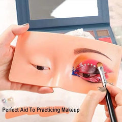 New Eye Makeup Practice Eyeshadow Mannequin – The Perfect Aid To Makeup Practice Face - Mall Mega