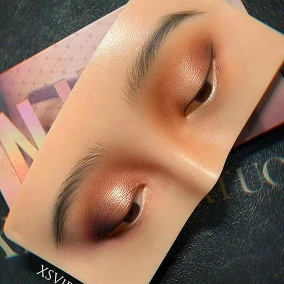 New Eye Makeup Practice Eyeshadow Mannequin – The Perfect Aid To Makeup Practice Face - Mall Mega