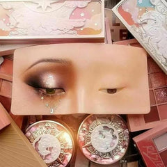 New Eye Makeup Practice Eyeshadow Mannequin – The Perfect Aid To Makeup Practice Face - Mall Mega