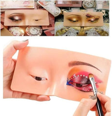 New Eye Makeup Practice Eyeshadow Mannequin – The Perfect Aid To Makeup Practice Face - Mall Mega