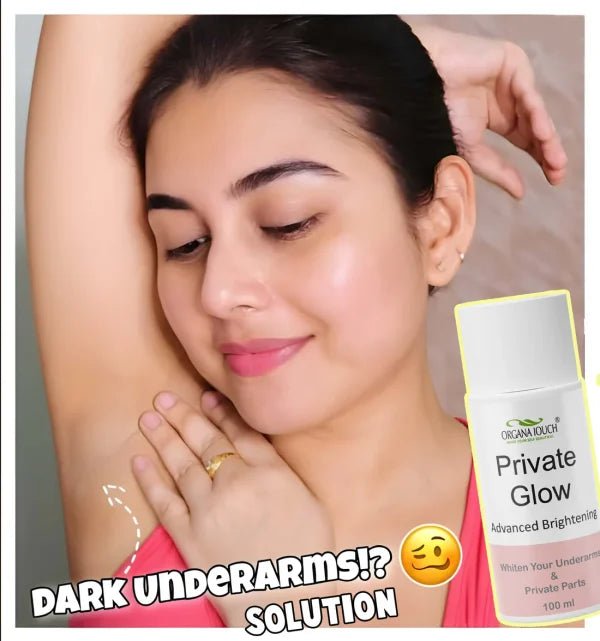 Organa Touch Fresh & Natural Underarm Whitening Cream Private Glow ( Advanced Brightening ) - Mall Mega