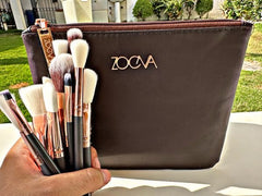 Pack Of 12 Zoeva Makeup Brushes With Pouch - Mall Mega